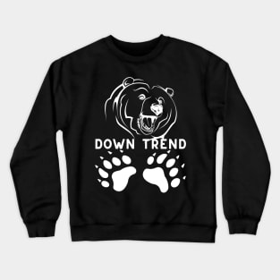 Down Bear Market Crewneck Sweatshirt